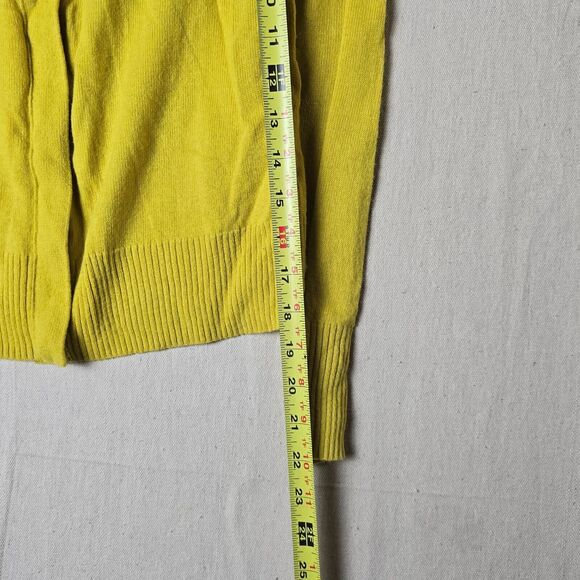Banana Republic Women’s Yellow Wool Crew Neck Sweater Size‎ XS Pre-Owned - Picture 5 of 11